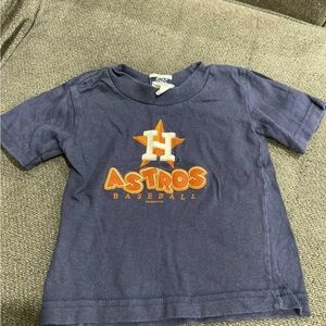 Houston Astros Kids Navy Baseball Tee